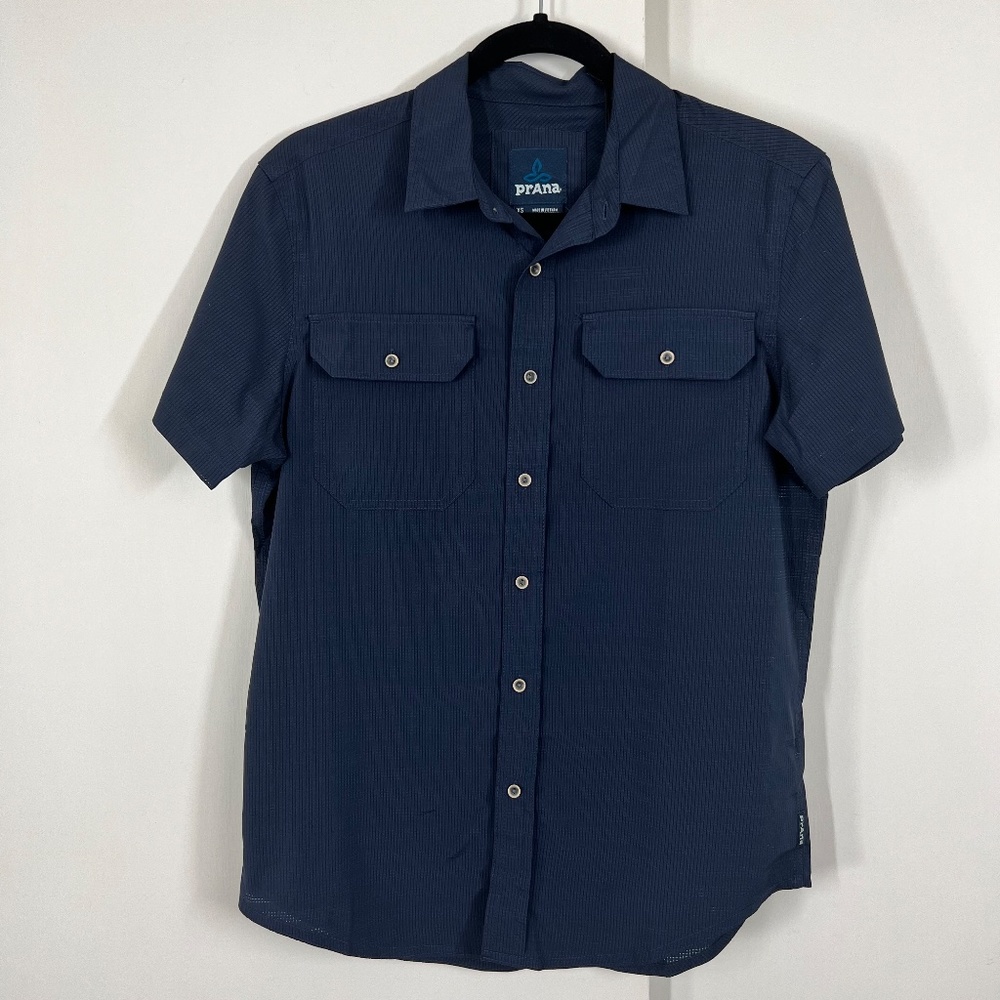 Prana Cayman Shirt Short-sleeve XS, NWT gropcore outdoor hiking athletic - Picture 13 of 16